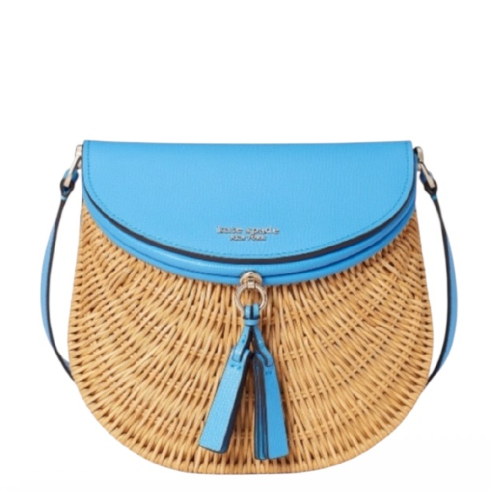 Kate Spade  CATCH Wicker Medium Crossbody